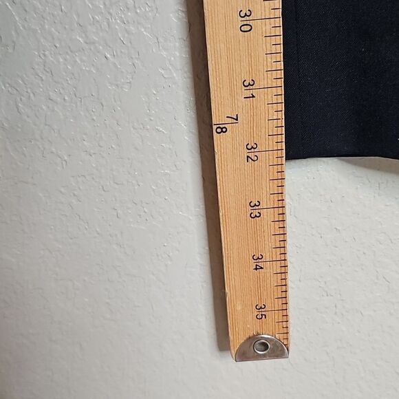 Lafayette 148 New York Stretch Wool Unlined Straight Black Dress Pants 2 - Picture 8 of 10